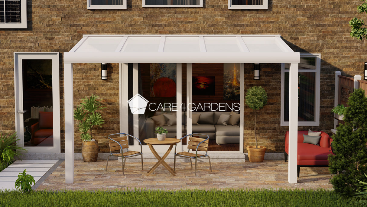 Terrasoverkapping 5,06 Meter Breite x 3 Meter Tiefe