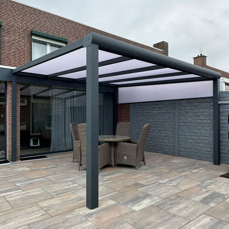 Terrasoverkapping inclusief montage in Nederland & Belgie
