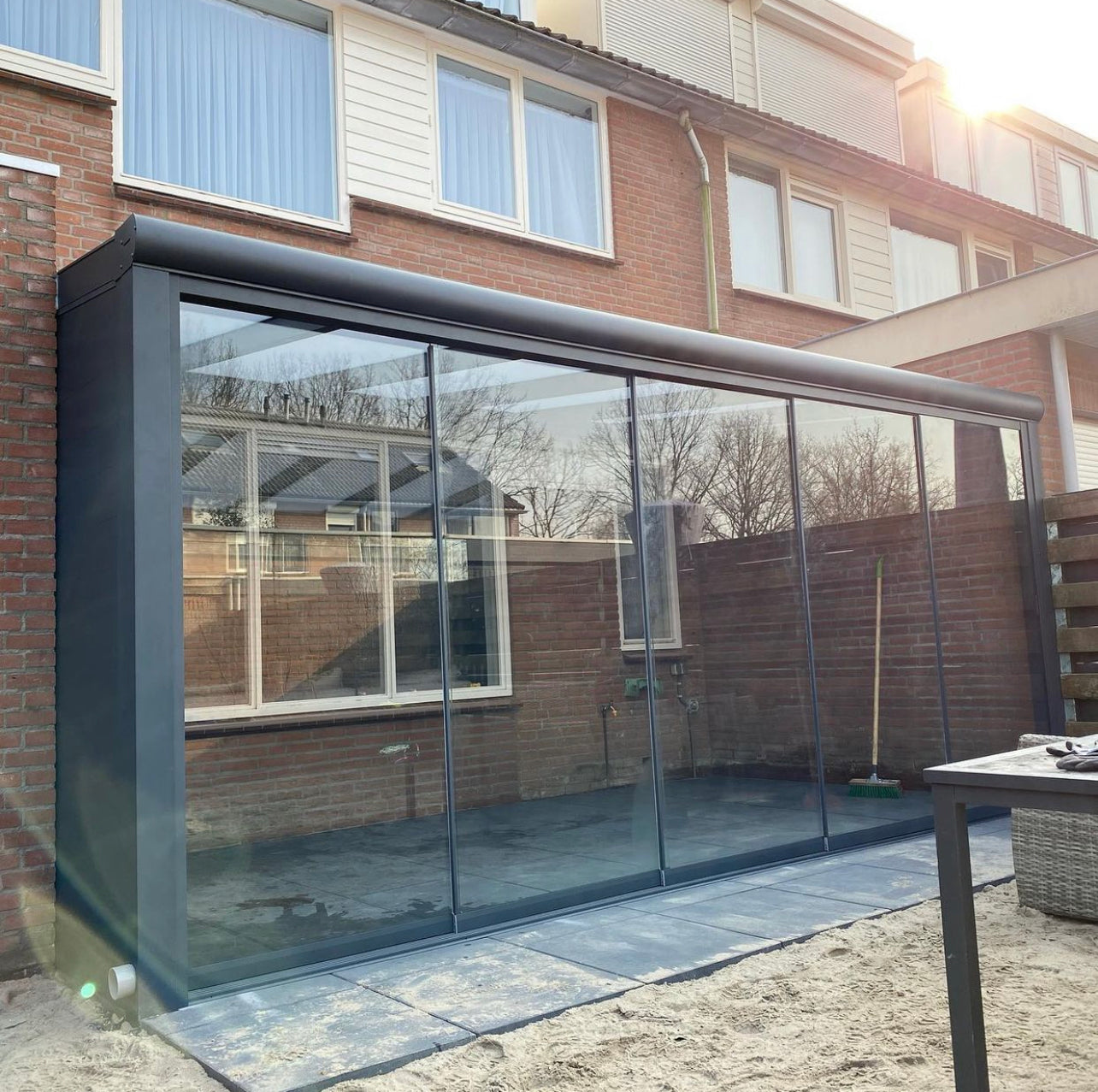 Goedkope Glazen Schuifwanden voor onder uw Terrasoverkapping
